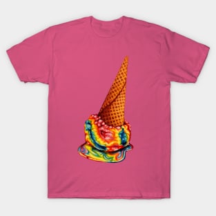 Rainbow Ice Cream T-Shirt